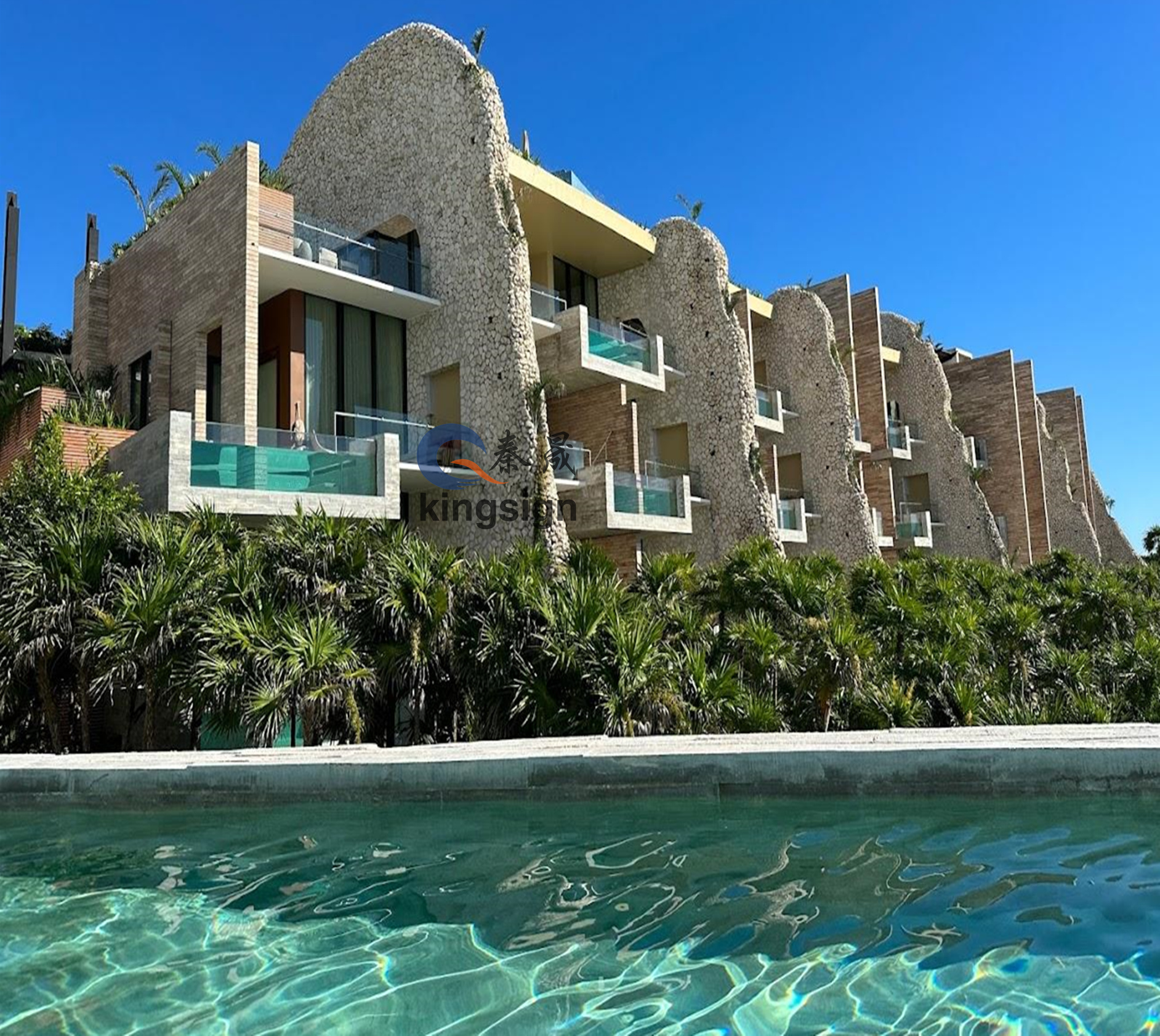 پنجره و پنل مشاهده استخر Kingsign اکریلیک